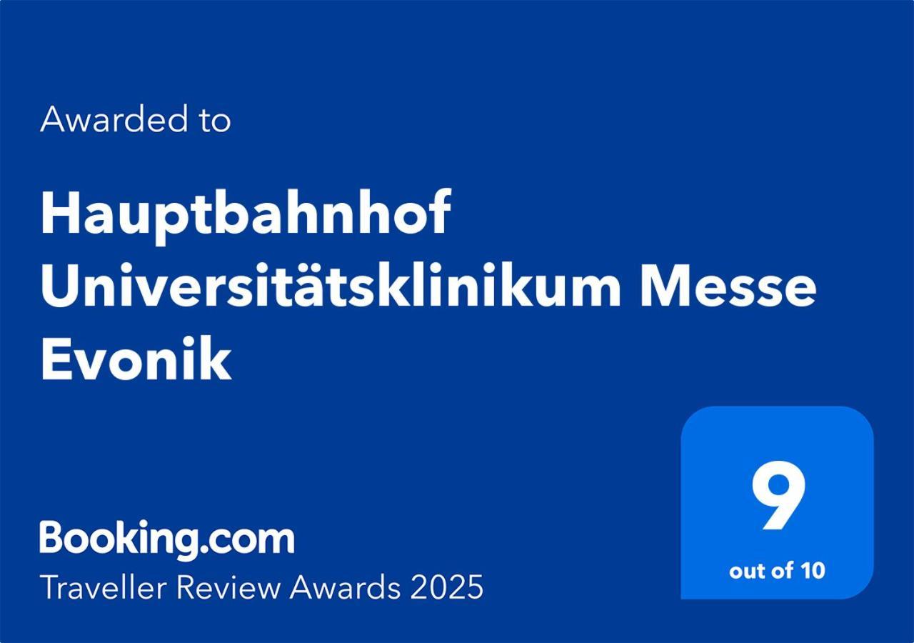 Hauptbahnhof Universitaetsklinikum Messe Evonik Έσσεν Εξωτερικό φωτογραφία
